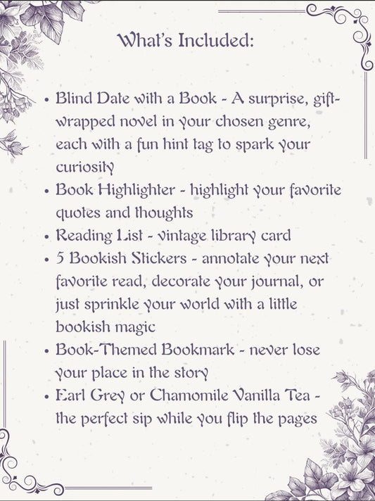 Blind Date With a Book Gift Set