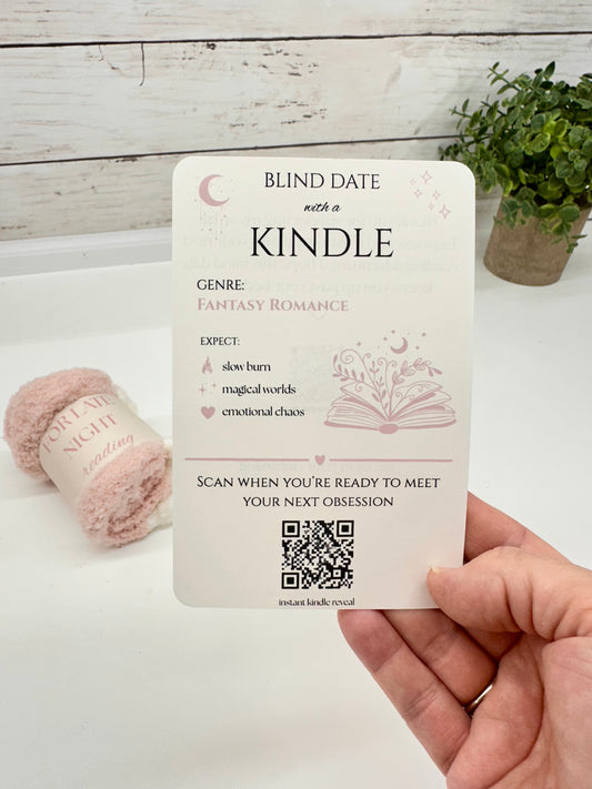 Blind Date with a Kindle Gift Box | Mystery E-Book for Kindle Readers