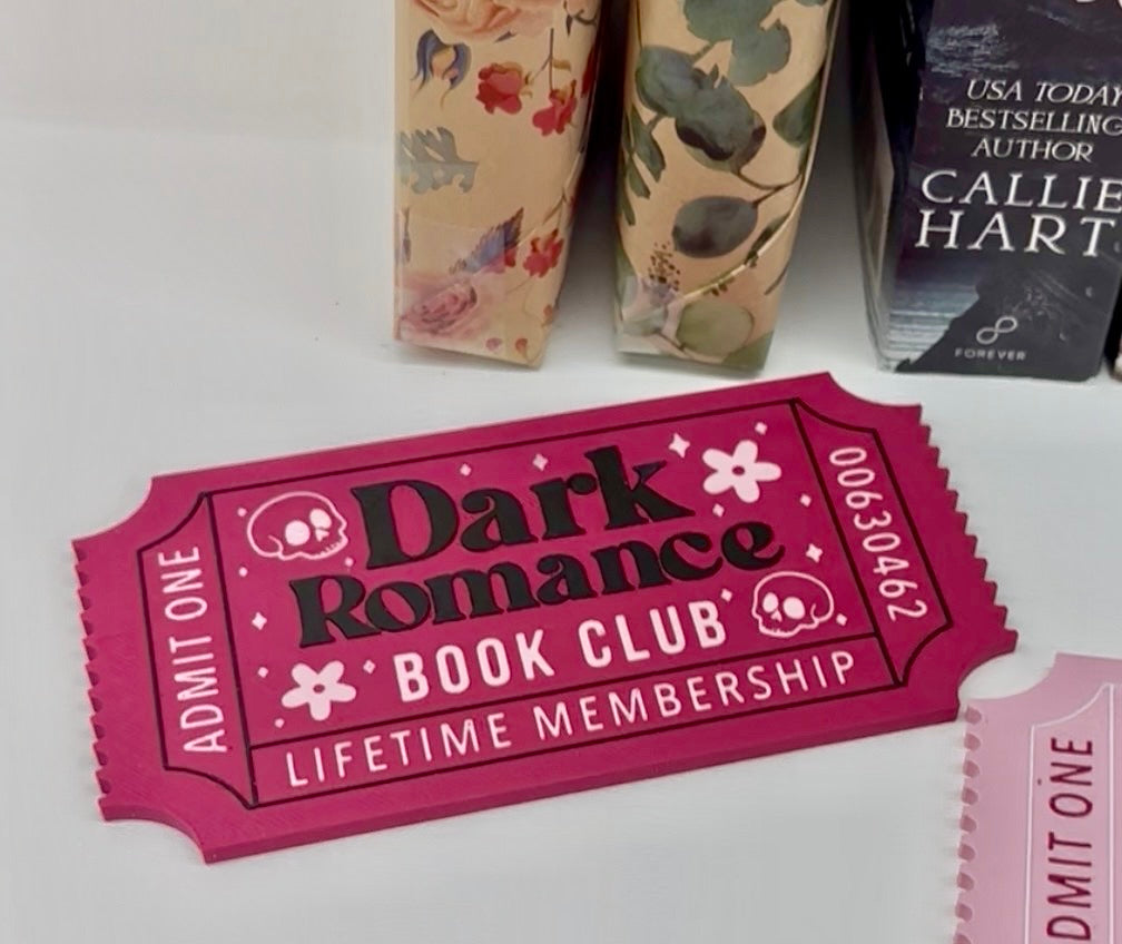 Dark Romance Book Club Lifetime Membership Sign – Bookish Decor