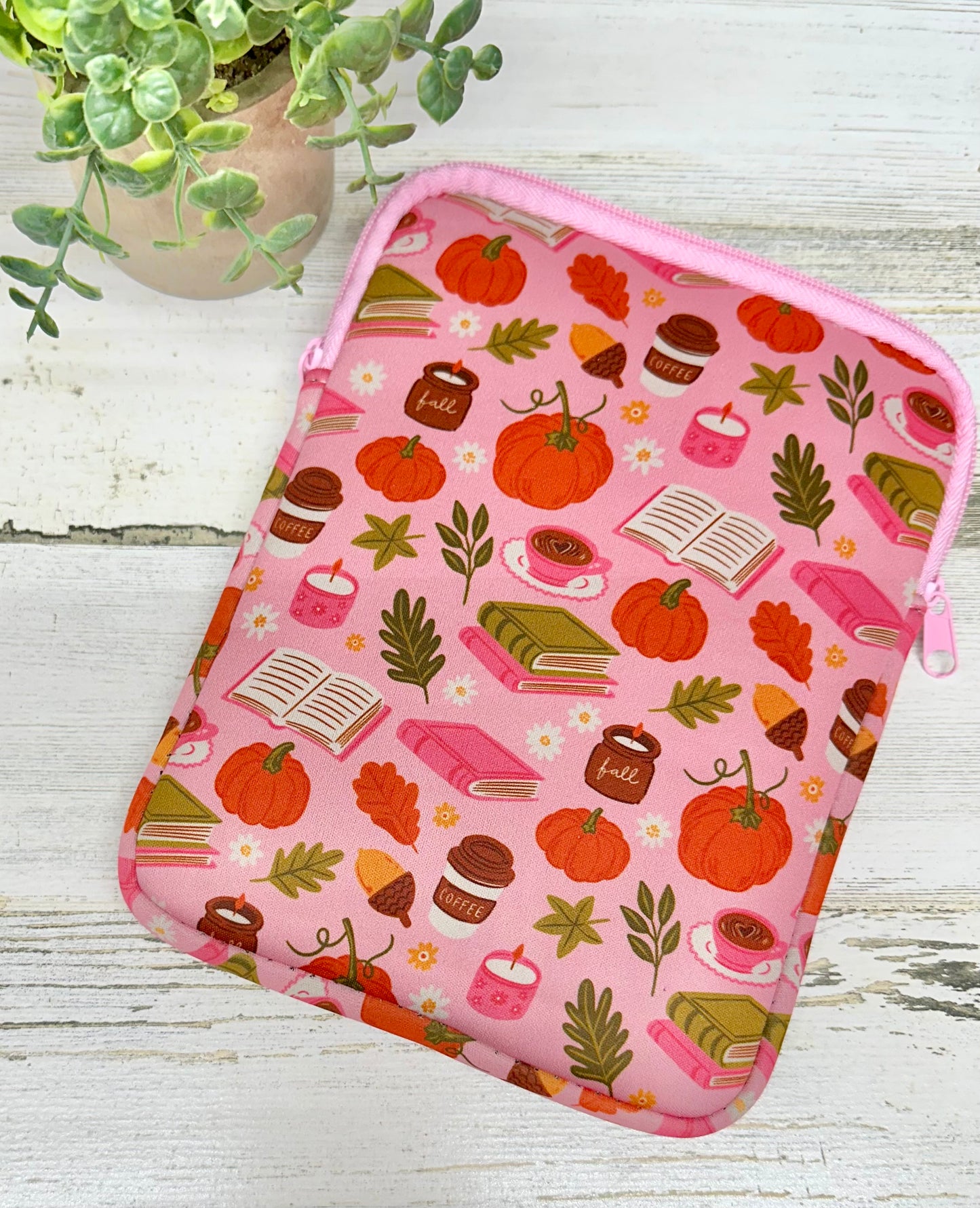Fall Bookish Kindle/Book Sleeve