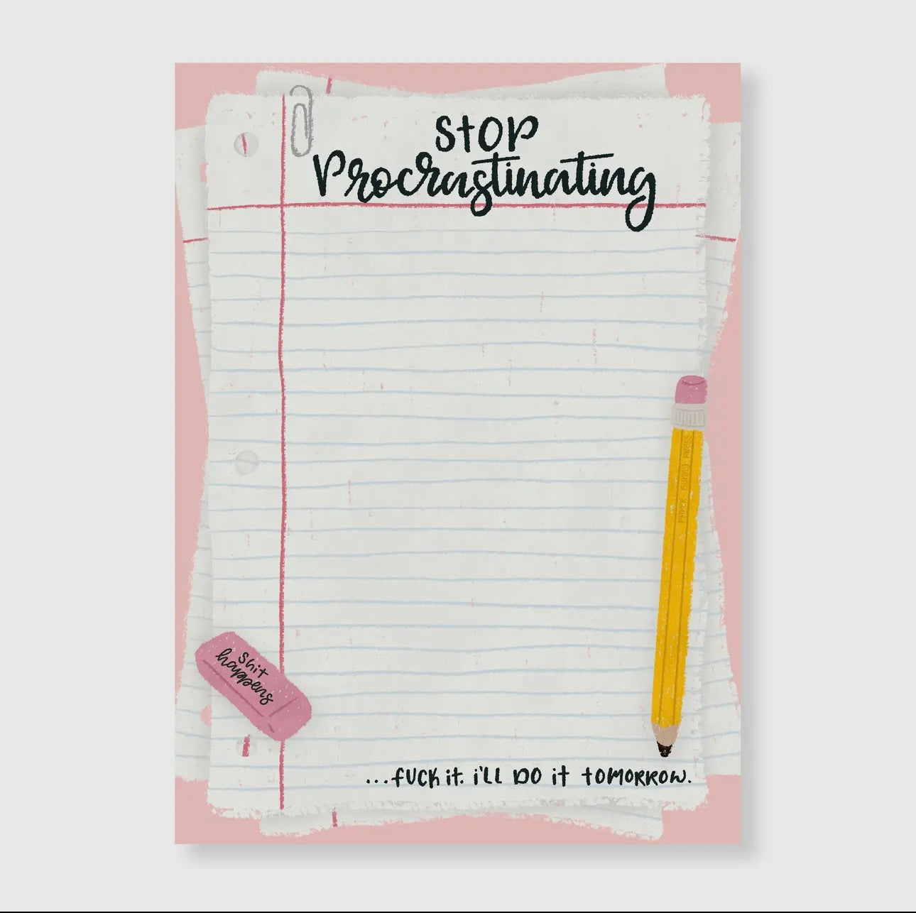 Snarky Notepads – Funny To-Do Lists & Sarcastic Stationery