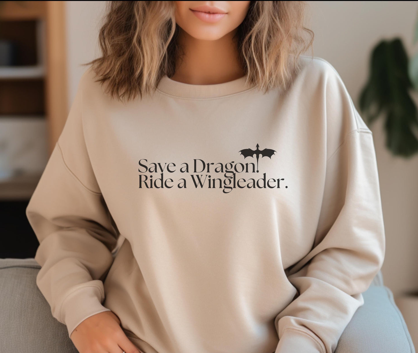 Dragon Rider Sweatshirt: Fourth Wing Inspired Fantasy Apparel